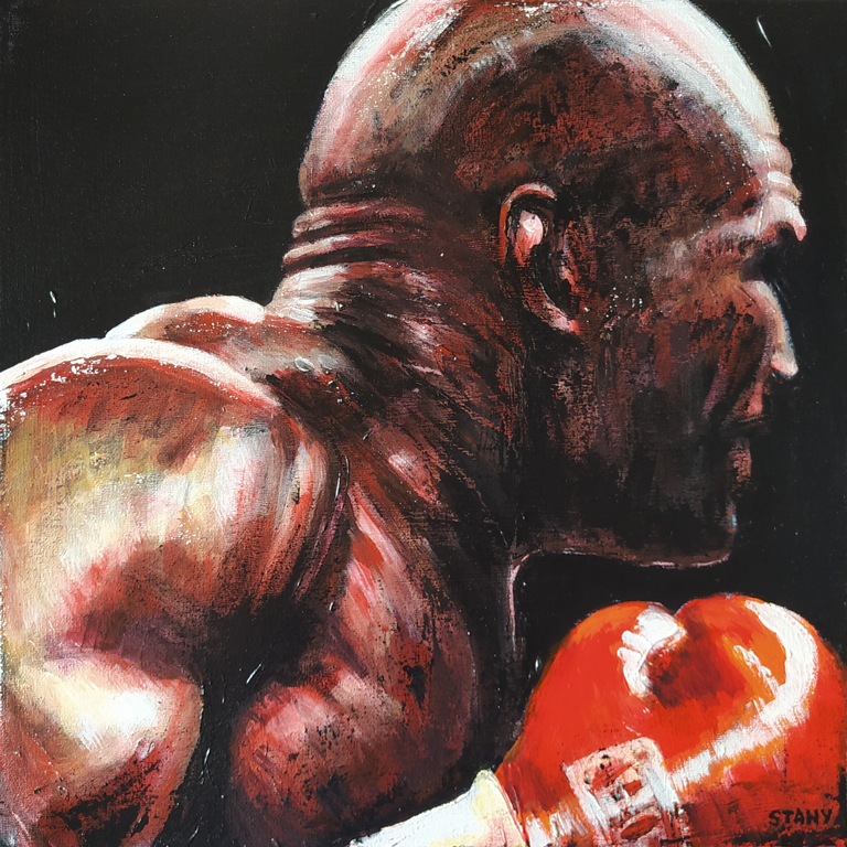 Boxeur (n°3) (40 x 40 cm) - 05/2022