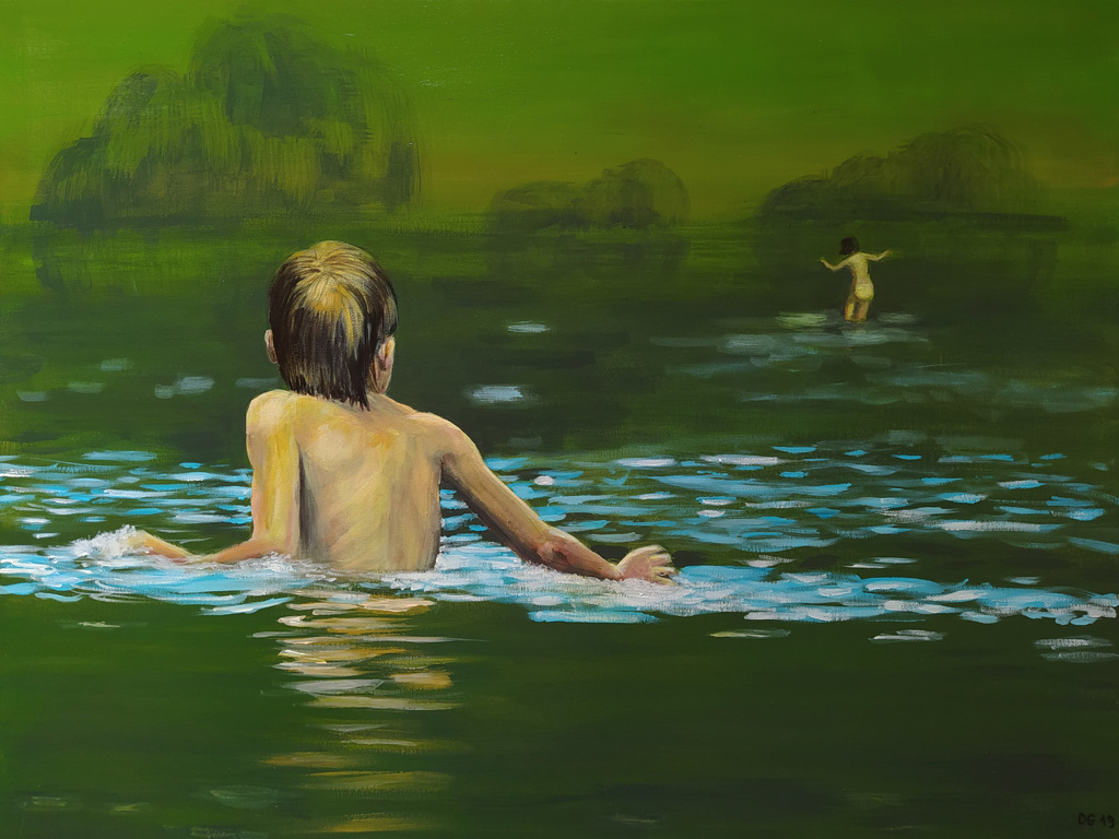La Traversée (n°01) (80 x 60 cm) - 09/2019 La Traversée (n°01) (80 x 60 cm) - 09/2019