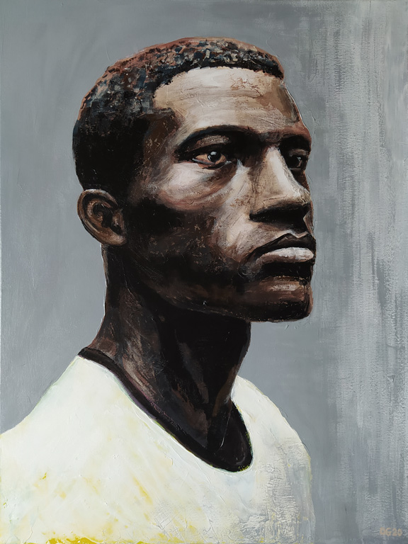 Portrait d'Homme n°4 (60 x 80 cm) - 09/2020 Portrait d'Homme n°4 (60 x 80 cm) - 09/2020