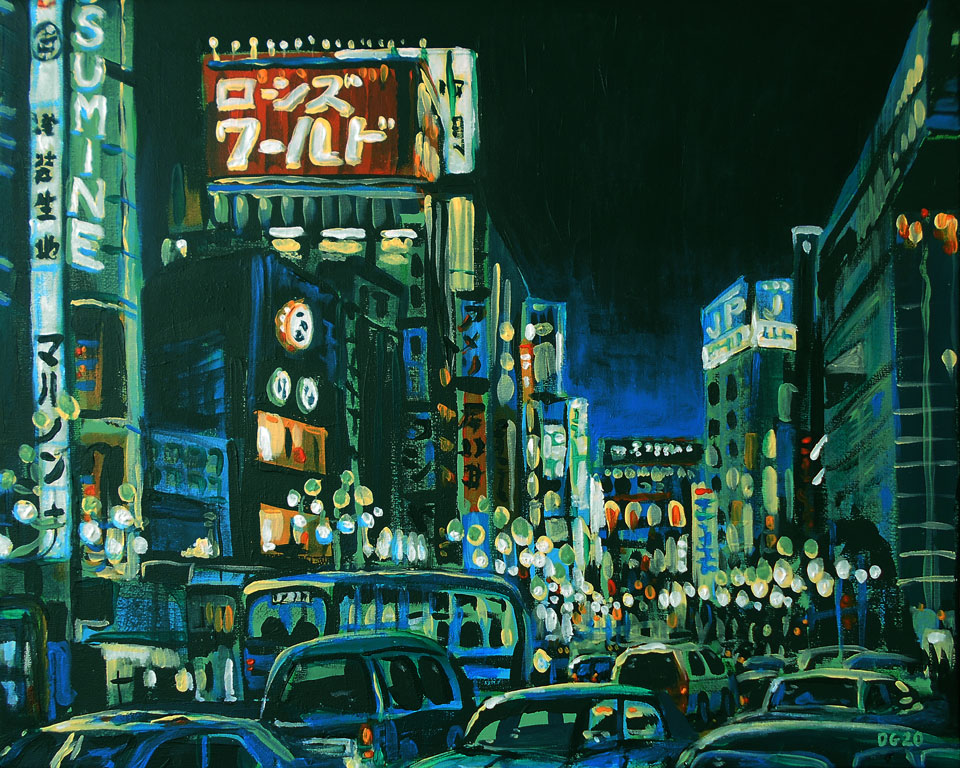 Tokyo Shibuya (n°02) (50 x 40 cm) - 02/2020